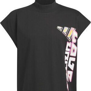 NWT 2XL adidas Pride Graphic Tank Top LGBTQ+ Rainbow Athletic Sleeveless Black